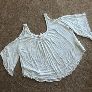 Free People Cold Shoulder Top